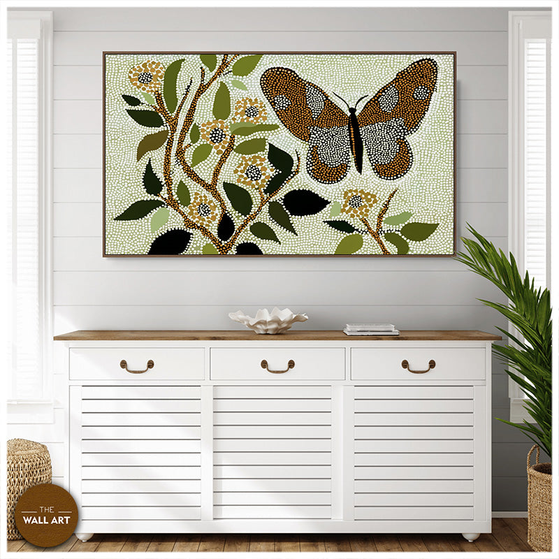 ARBORIGINAL ART OF BUUTERFLY I
