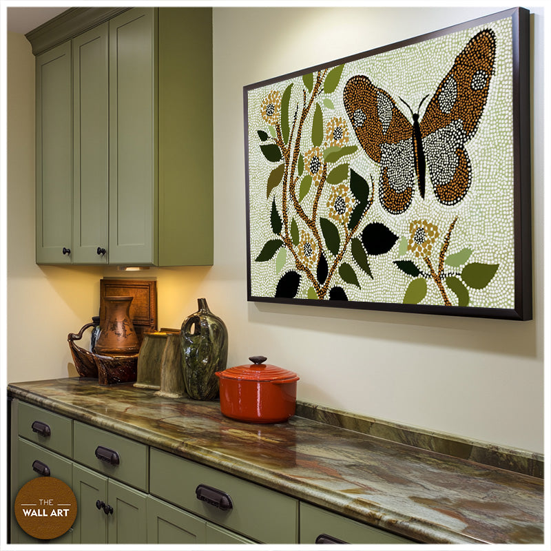 ARBORIGINAL ART OF BUUTERFLY I