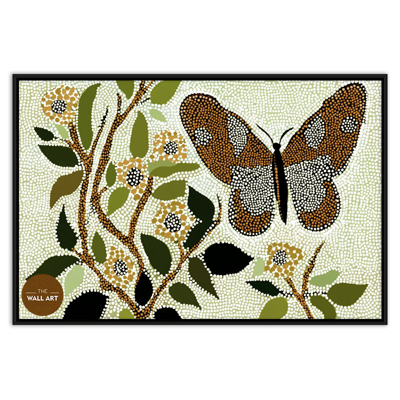 ARBORIGINAL ART OF BUUTERFLY I