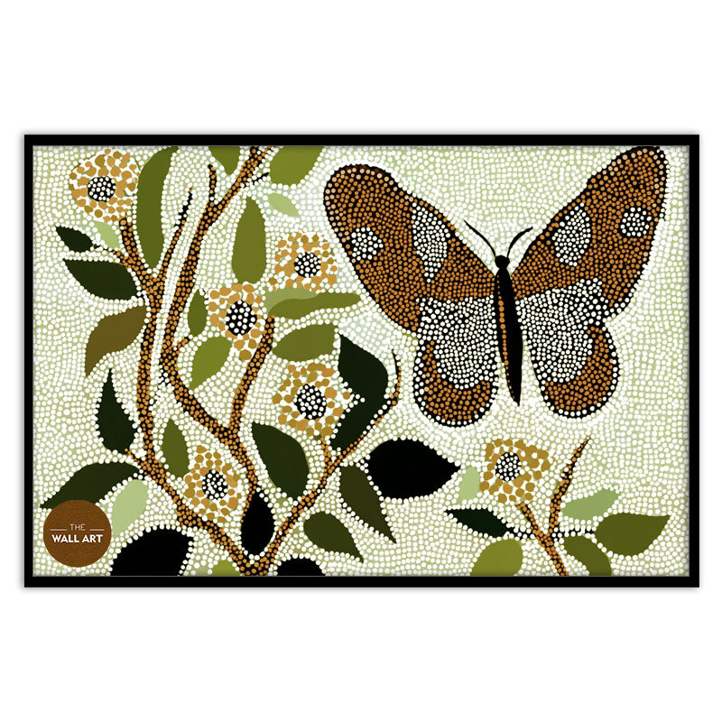 ARBORIGINAL ART OF BUUTERFLY I