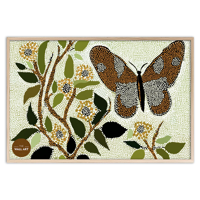 ARBORIGINAL ART OF BUUTERFLY I