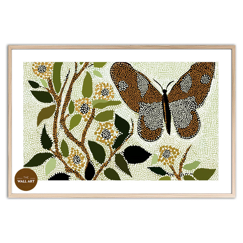 ARBORIGINAL ART OF BUUTERFLY I