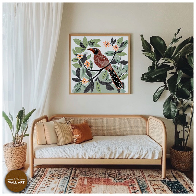 ARBORIGINAL ART OF CUCKOO BIRD III
