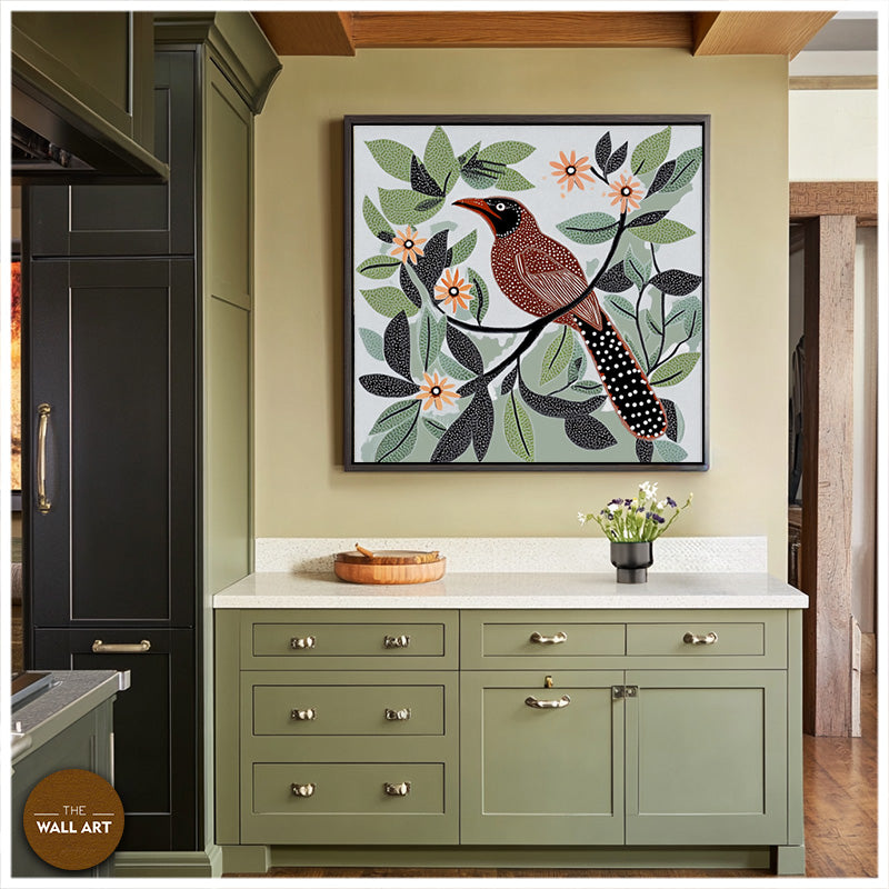ARBORIGINAL ART OF CUCKOO BIRD III