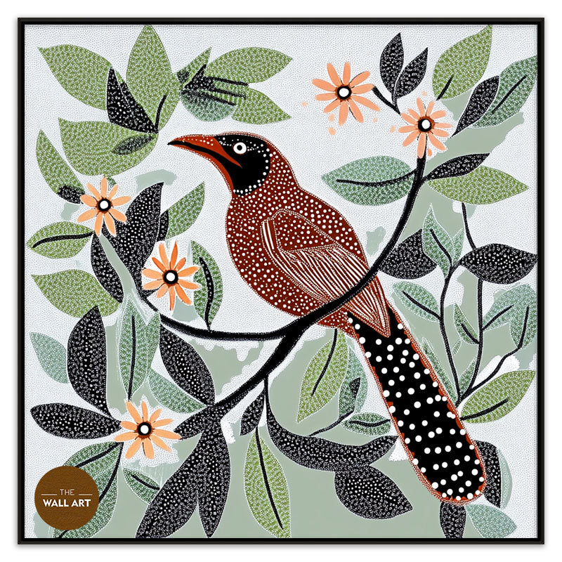 ARBORIGINAL ART OF CUCKOO BIRD III