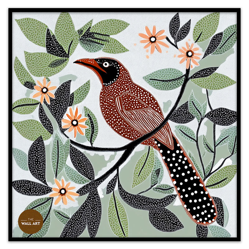 ARBORIGINAL ART OF CUCKOO BIRD III