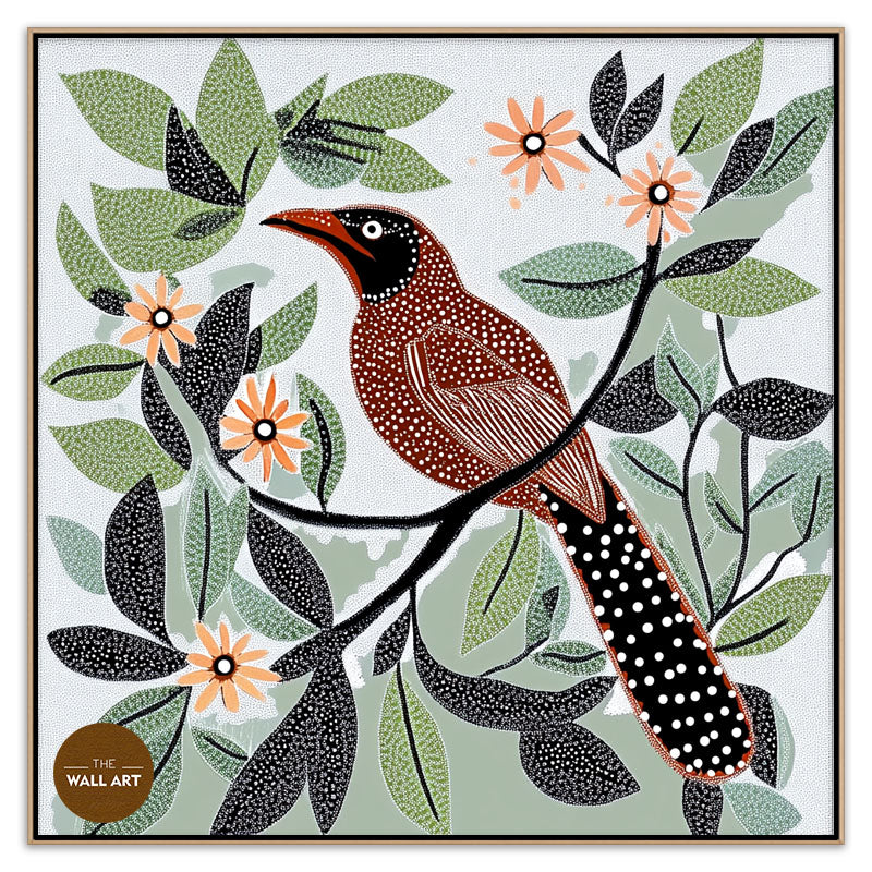ARBORIGINAL ART OF CUCKOO BIRD III