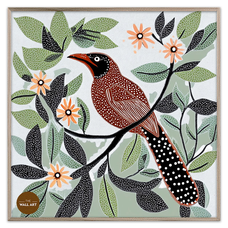 ARBORIGINAL ART OF CUCKOO BIRD III