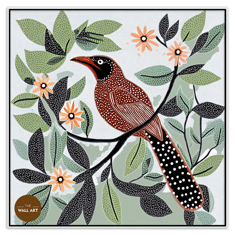 ARBORIGINAL ART OF CUCKOO BIRD III