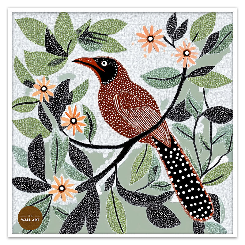 ARBORIGINAL ART OF CUCKOO BIRD III