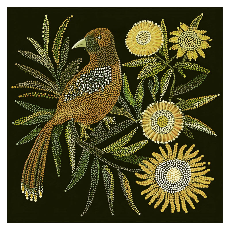 ARBORIGINAL ART OF CUCKOO BIRD II
