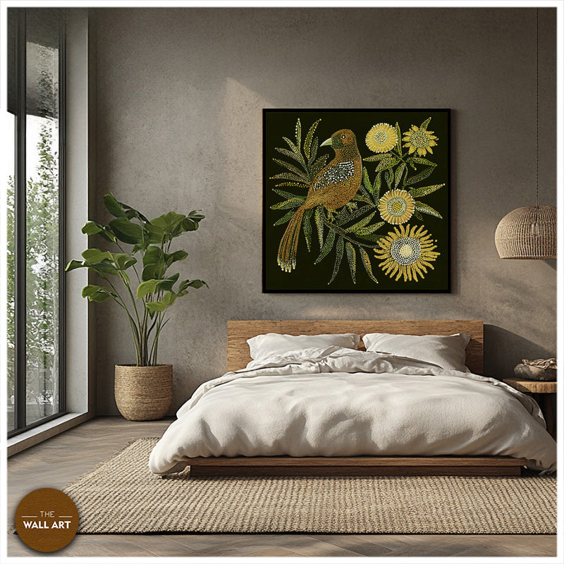 ARBORIGINAL ART OF CUCKOO BIRD II