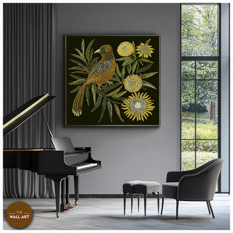 ARBORIGINAL ART OF CUCKOO BIRD II