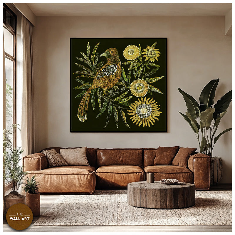 ARBORIGINAL ART OF CUCKOO BIRD II