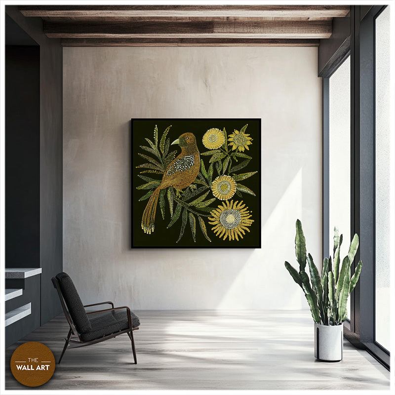 ARBORIGINAL ART OF CUCKOO BIRD II