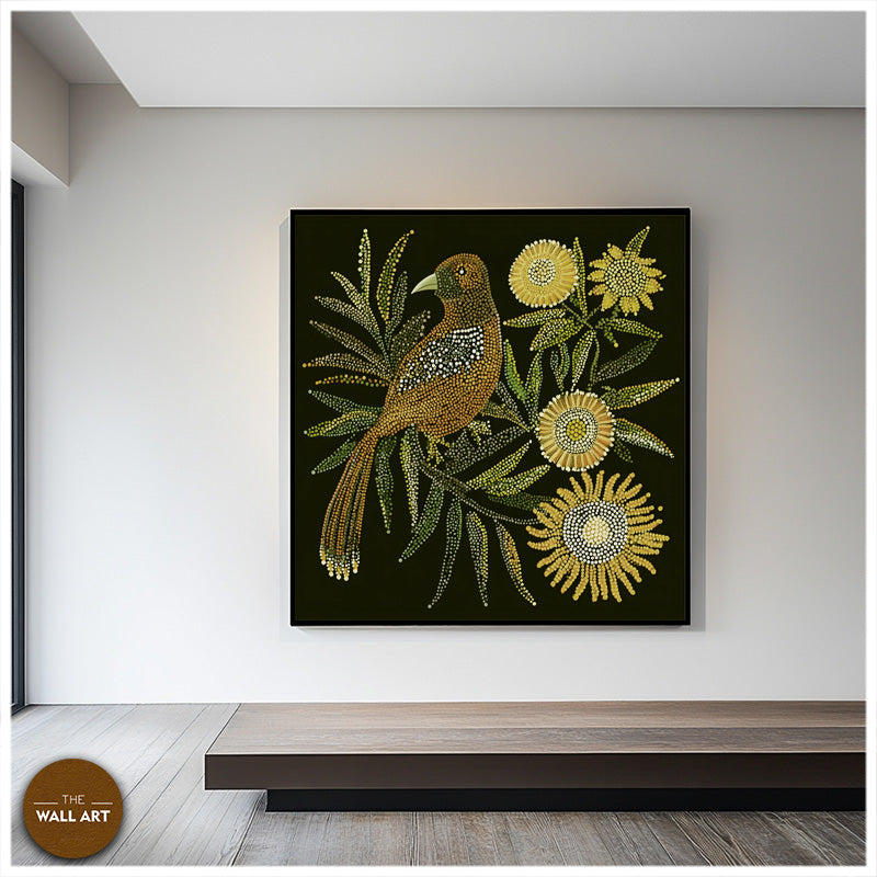 ARBORIGINAL ART OF CUCKOO BIRD II