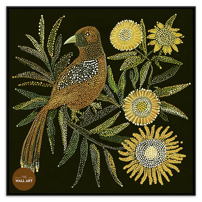 ARBORIGINAL ART OF CUCKOO BIRD II