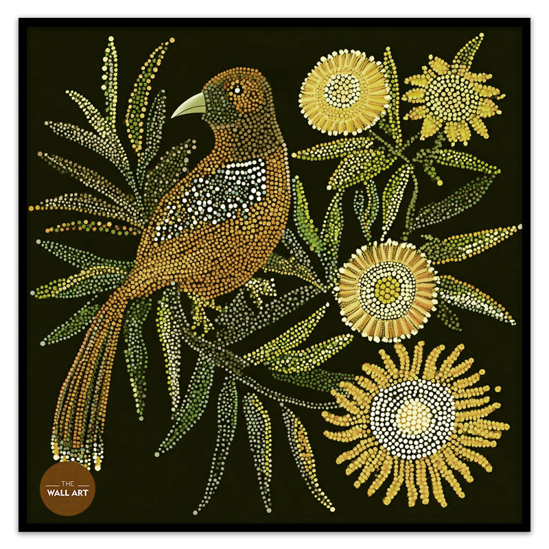 ARBORIGINAL ART OF CUCKOO BIRD II