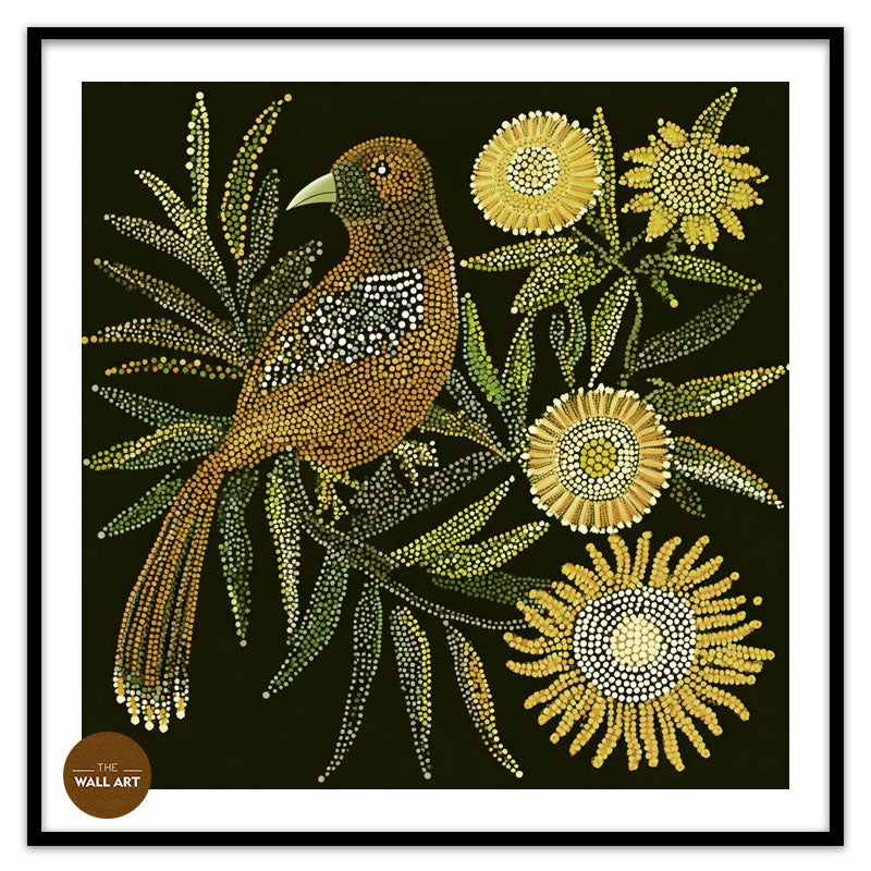 ARBORIGINAL ART OF CUCKOO BIRD II
