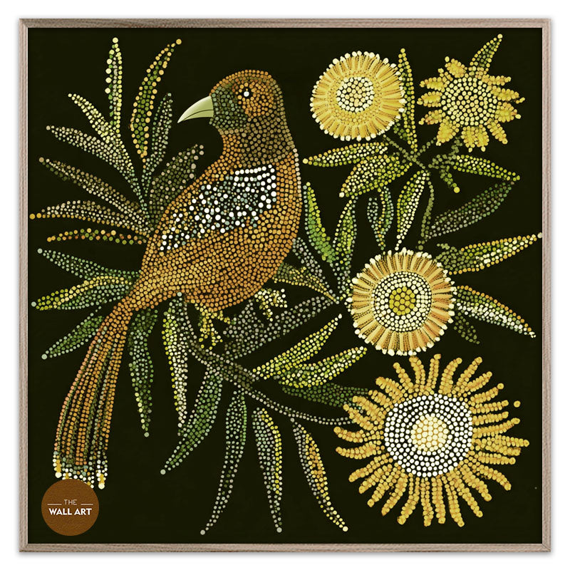 ARBORIGINAL ART OF CUCKOO BIRD II