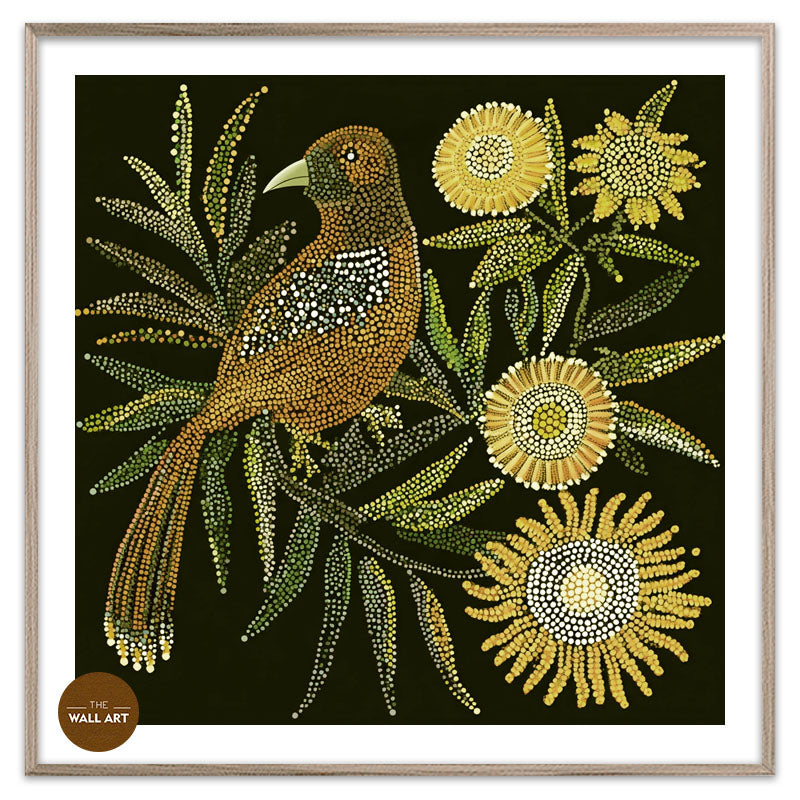 ARBORIGINAL ART OF CUCKOO BIRD II