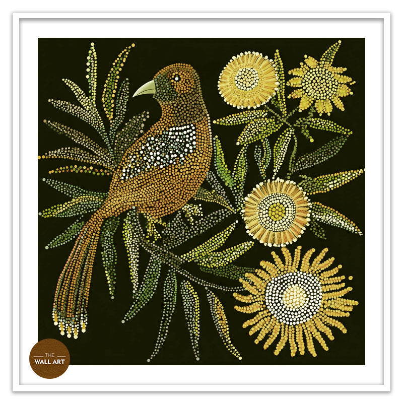 ARBORIGINAL ART OF CUCKOO BIRD II