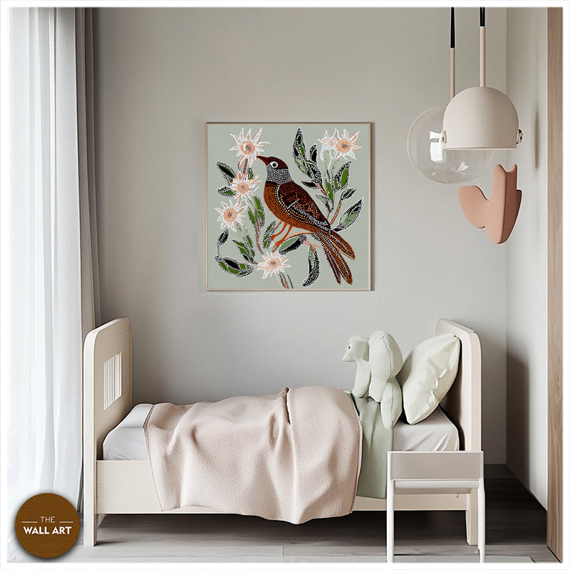 ARBORIGINAL ART OF CUCKOO BIRD IV