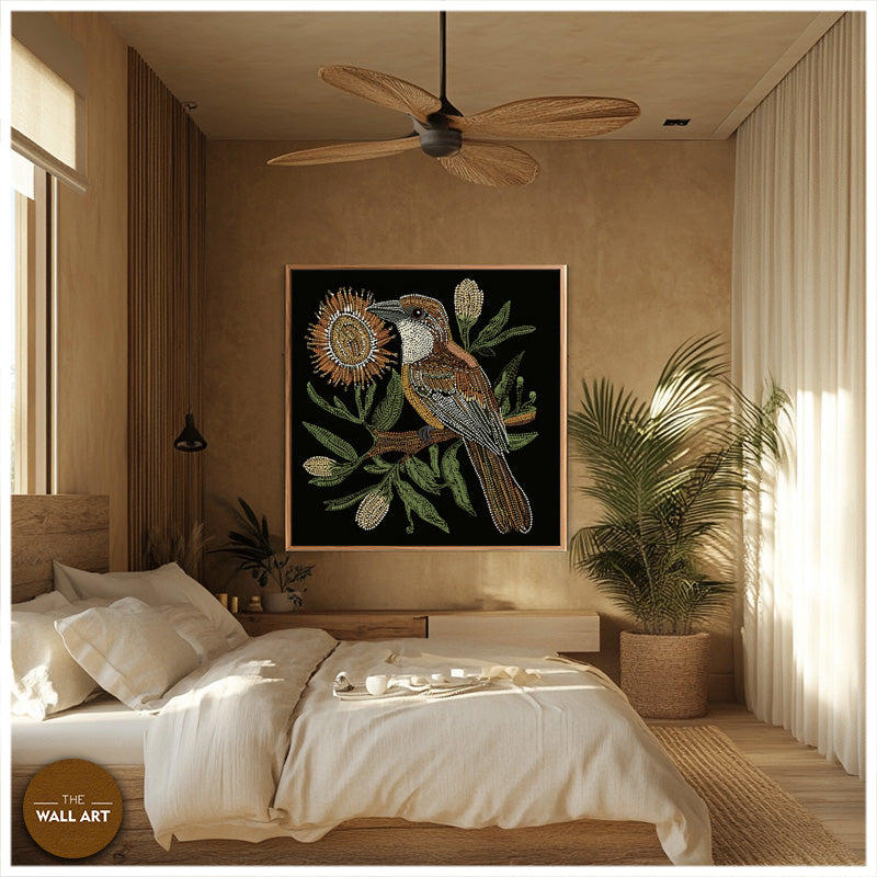ARBORIGINAL ART OF CUCKOO BIRD I