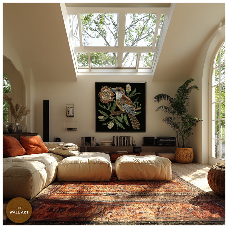 ARBORIGINAL ART OF CUCKOO BIRD I