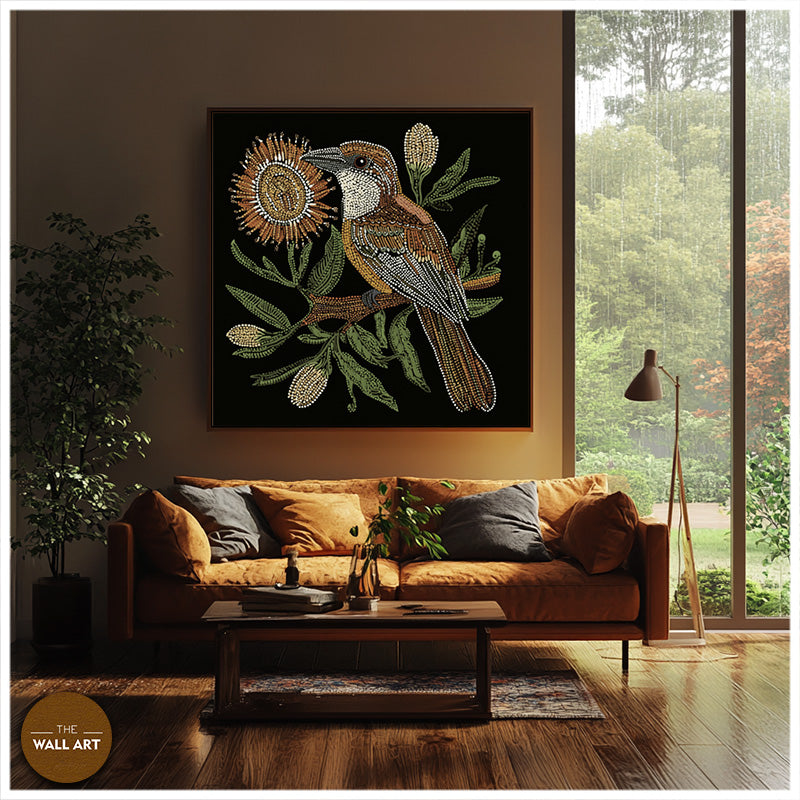 ARBORIGINAL ART OF CUCKOO BIRD I
