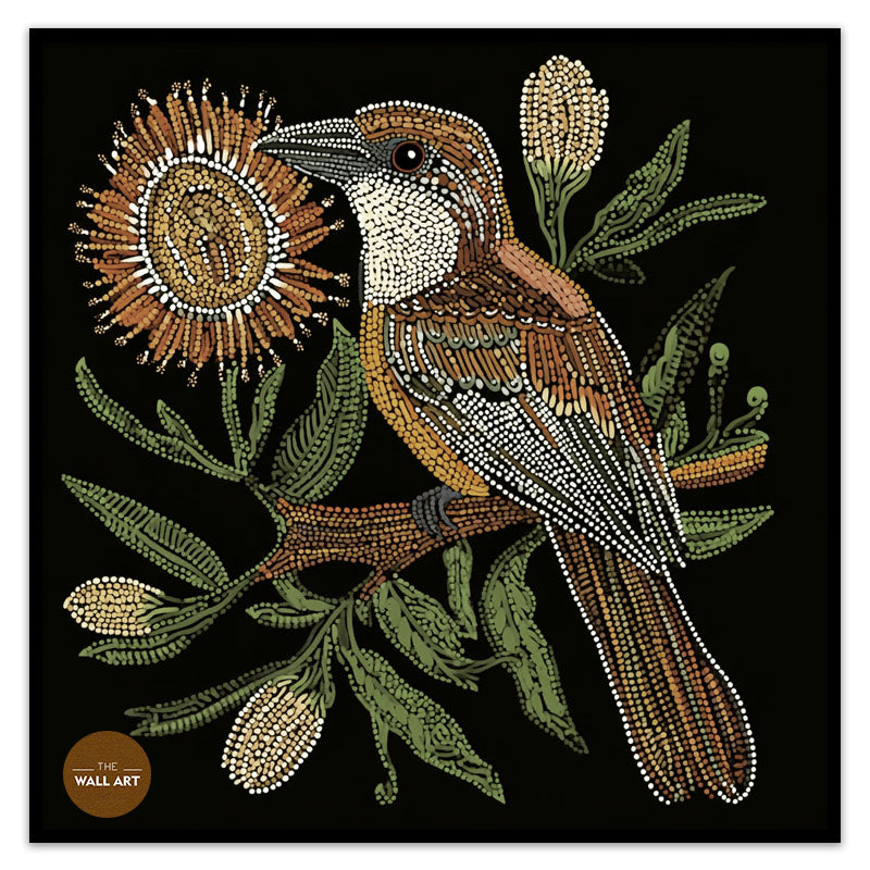 ARBORIGINAL ART OF CUCKOO BIRD I