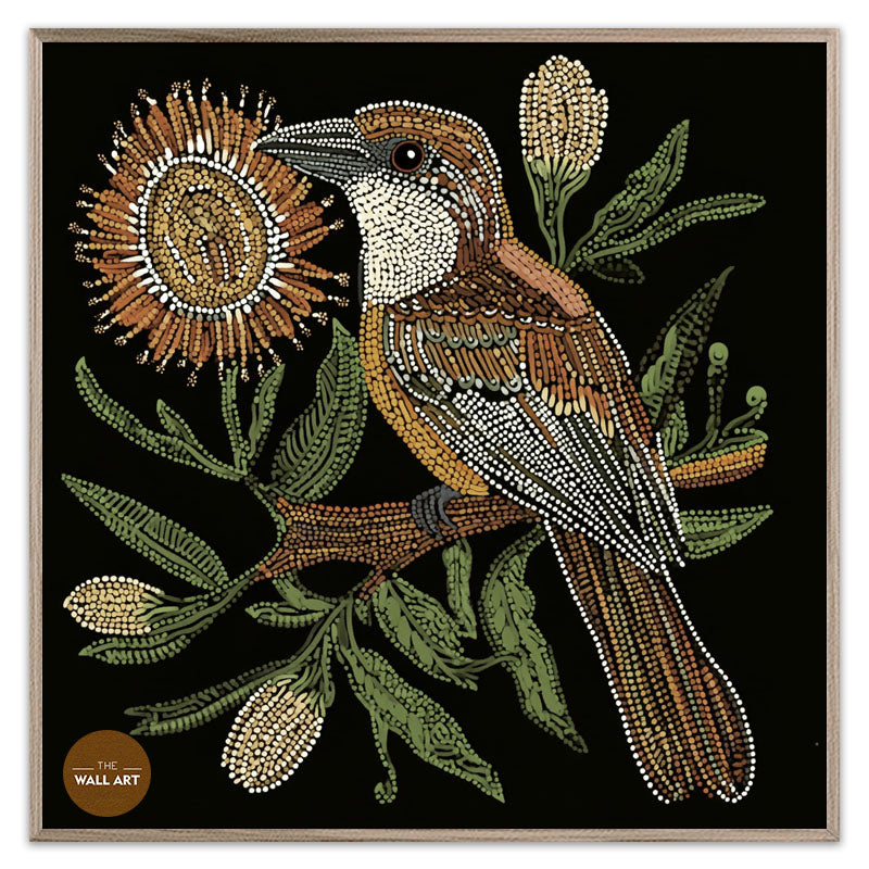 ARBORIGINAL ART OF CUCKOO BIRD I