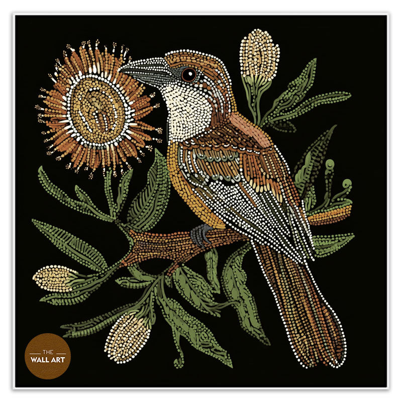 ARBORIGINAL ART OF CUCKOO BIRD I