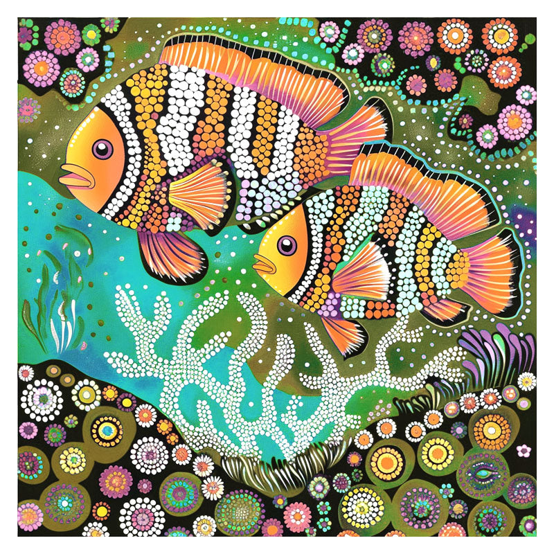 ARBORIGINAL ART OF FISH I