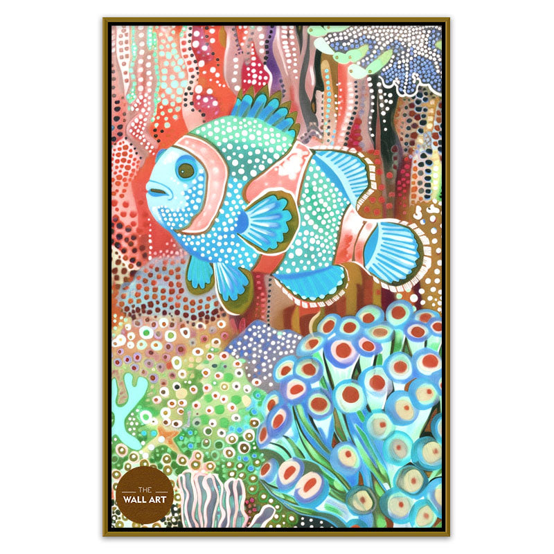 ARBORIGINAL ART OF FISH AND REED III