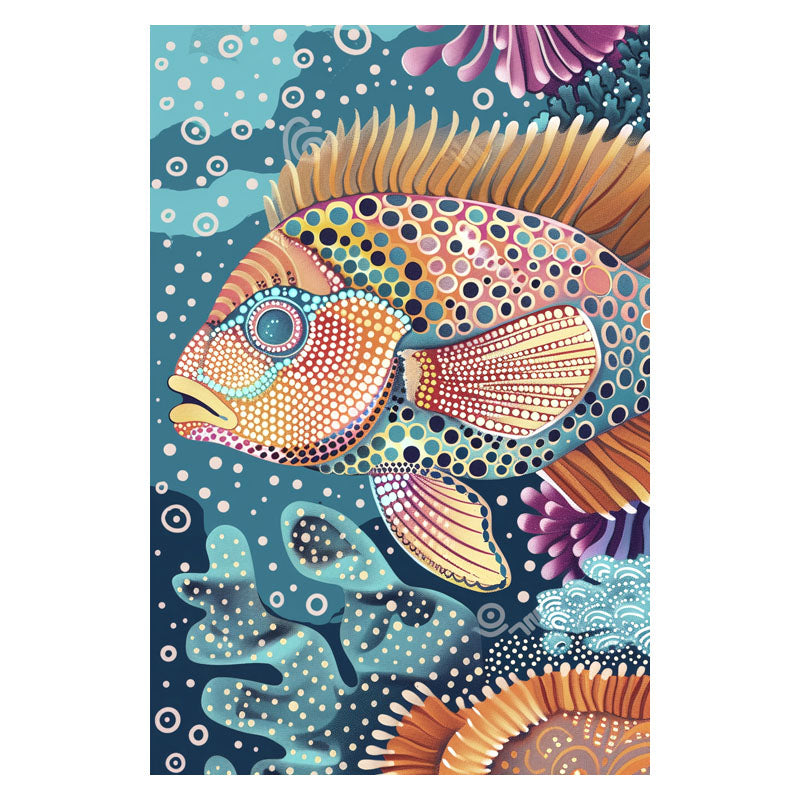 ARBORIGINAL ART OF FISH AND REED II