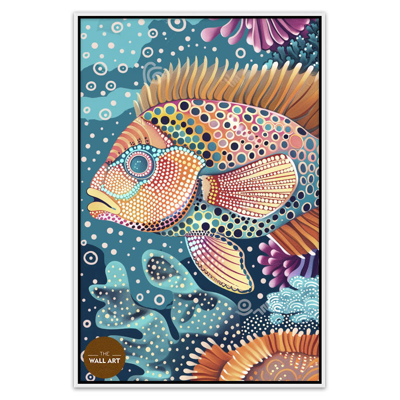 ARBORIGINAL ART OF FISH AND REED II