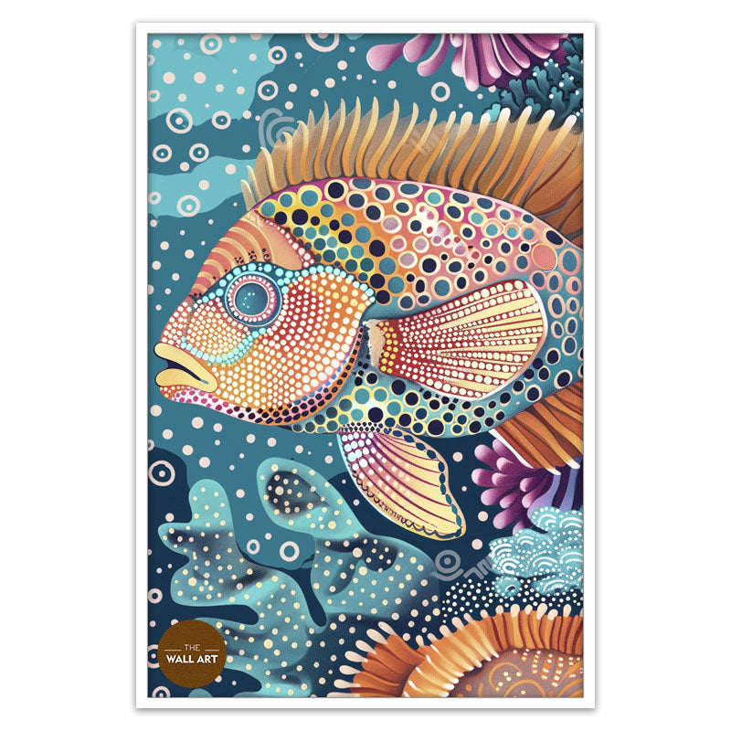 ARBORIGINAL ART OF FISH AND REED II