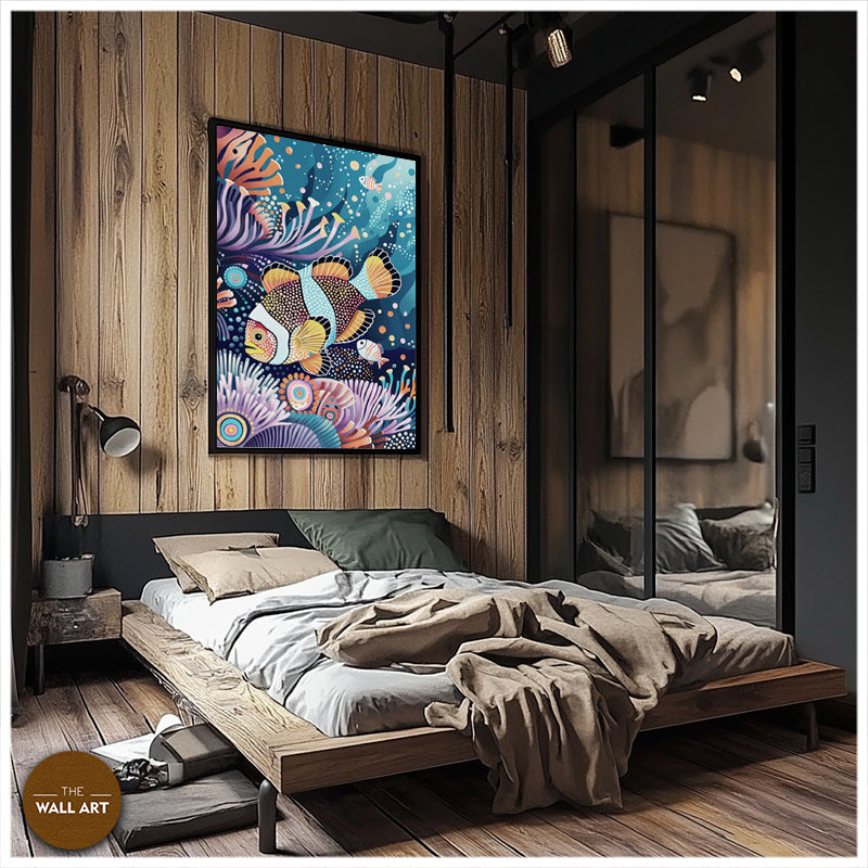 ARBORIGINAL ART OF FISH AND REED I