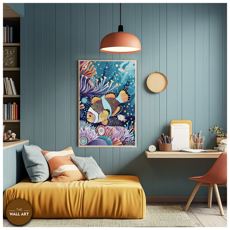 ARBORIGINAL ART OF FISH AND REED I