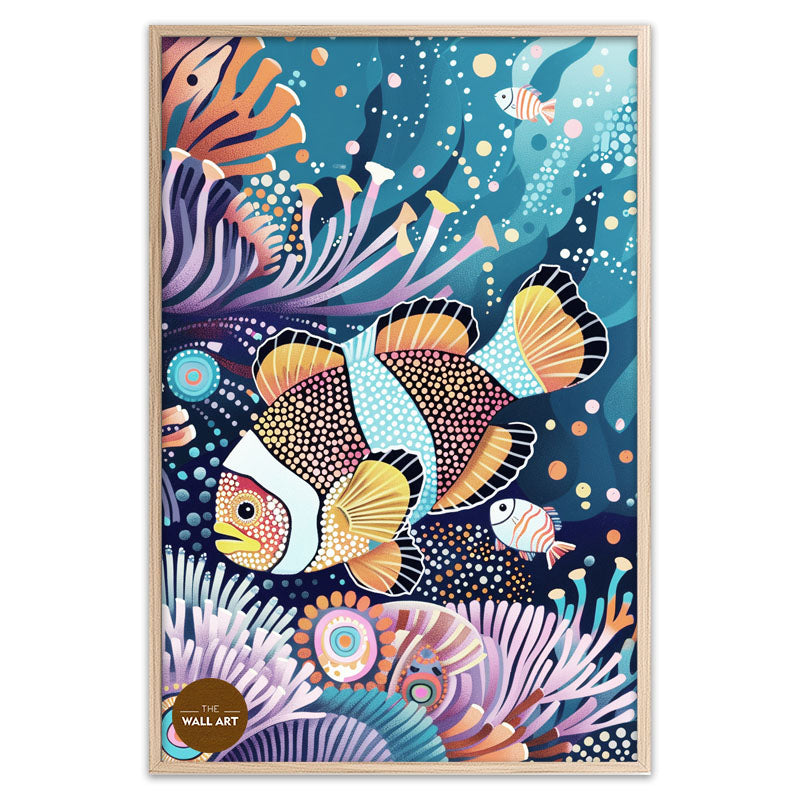 ARBORIGINAL ART OF FISH AND REED I