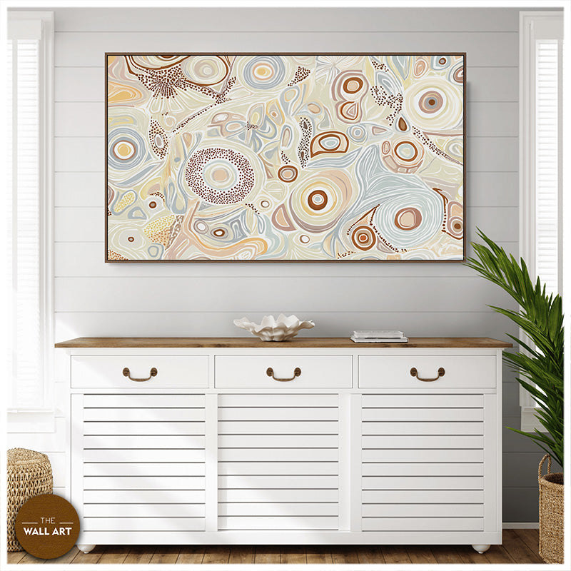 ARBORIGINAL ART OF FLORAL PATTERN I