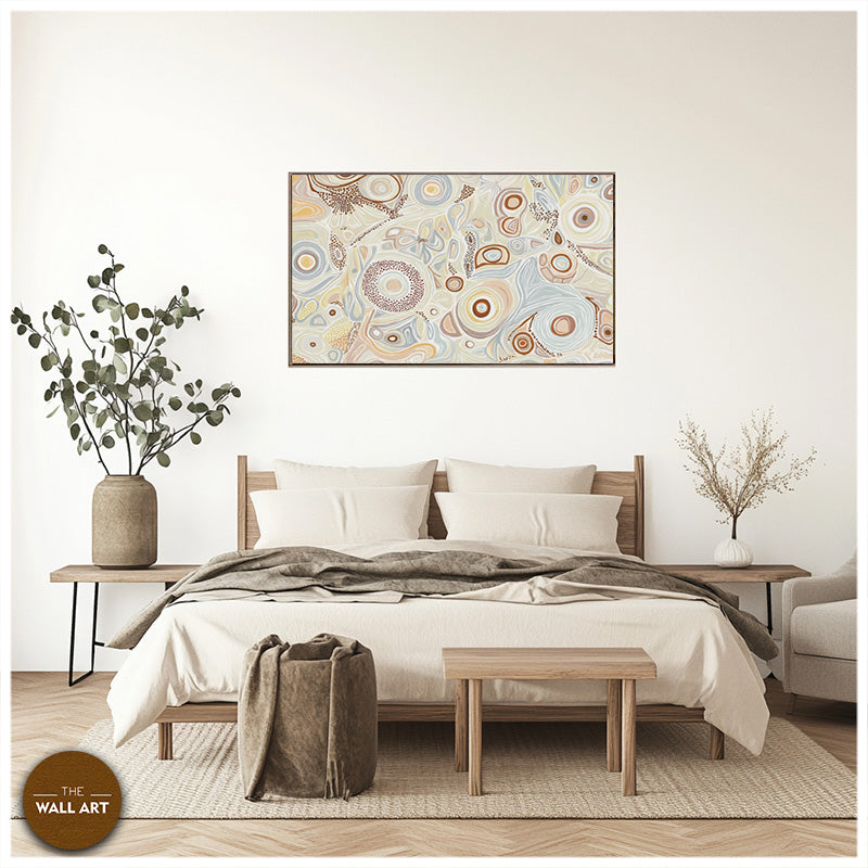 ARBORIGINAL ART OF FLORAL PATTERN I