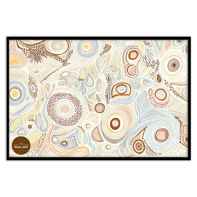 ARBORIGINAL ART OF FLORAL PATTERN I
