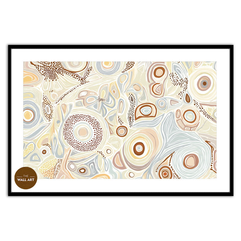 ARBORIGINAL ART OF FLORAL PATTERN I