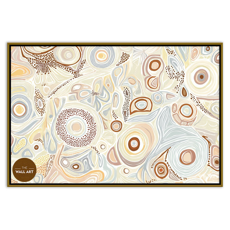 ARBORIGINAL ART OF FLORAL PATTERN I