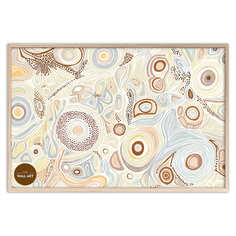 ARBORIGINAL ART OF FLORAL PATTERN I