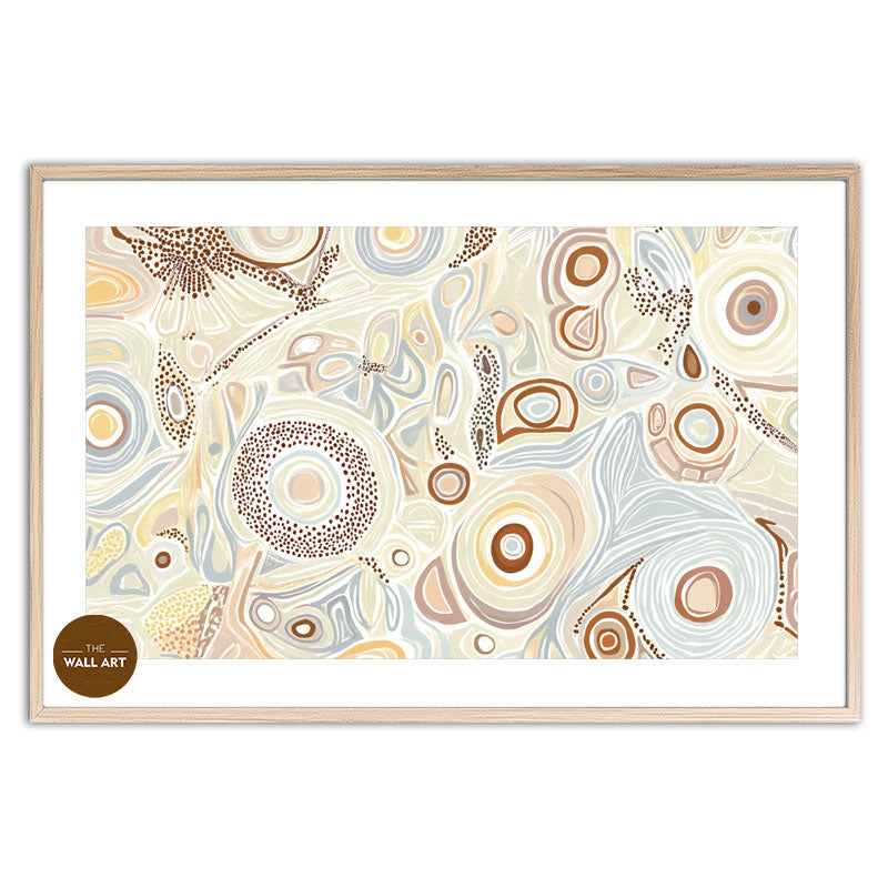 ARBORIGINAL ART OF FLORAL PATTERN I