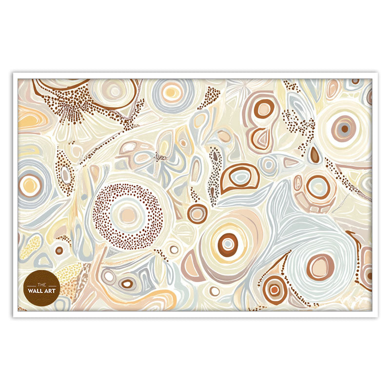 ARBORIGINAL ART OF FLORAL PATTERN I