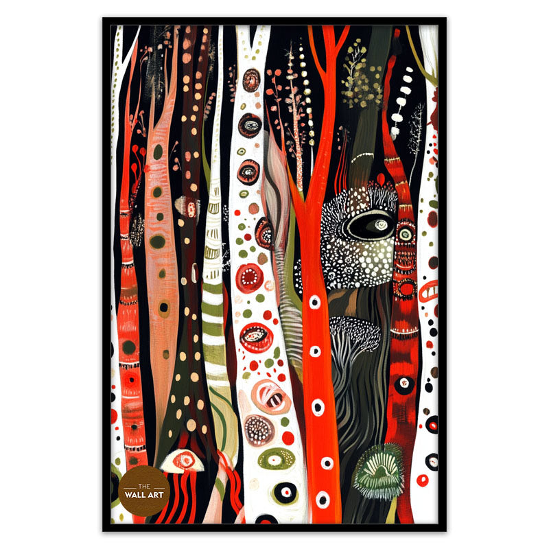 ARBORIGINAL ART OF FOREST EYES